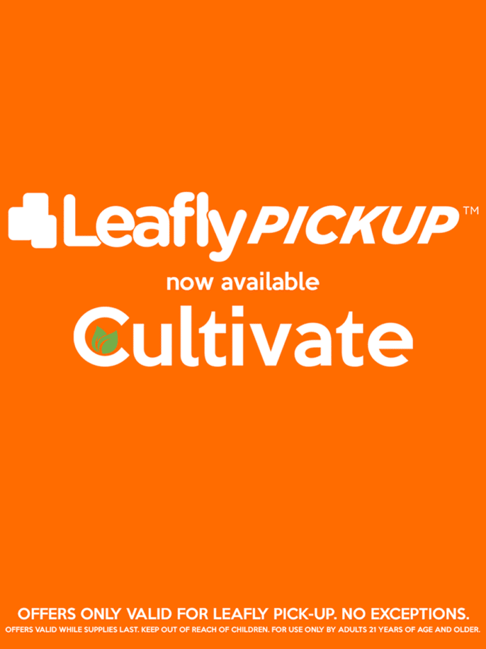 Leafly Pick-Up NOW AVAILABLE at Cultivate